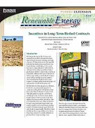 Incentives in Long-Term Biofuel Contracts